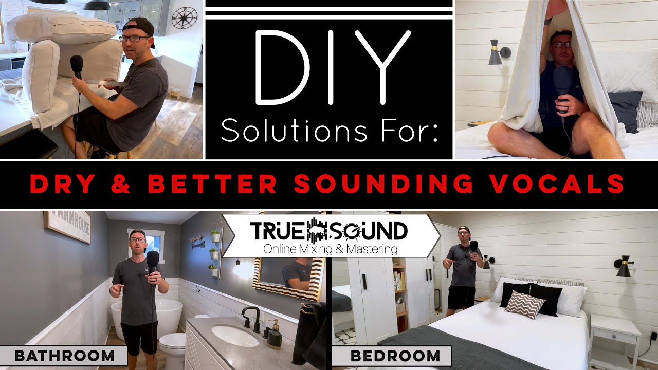 DIY Solutions for: Dry & Better Sounding Vocals