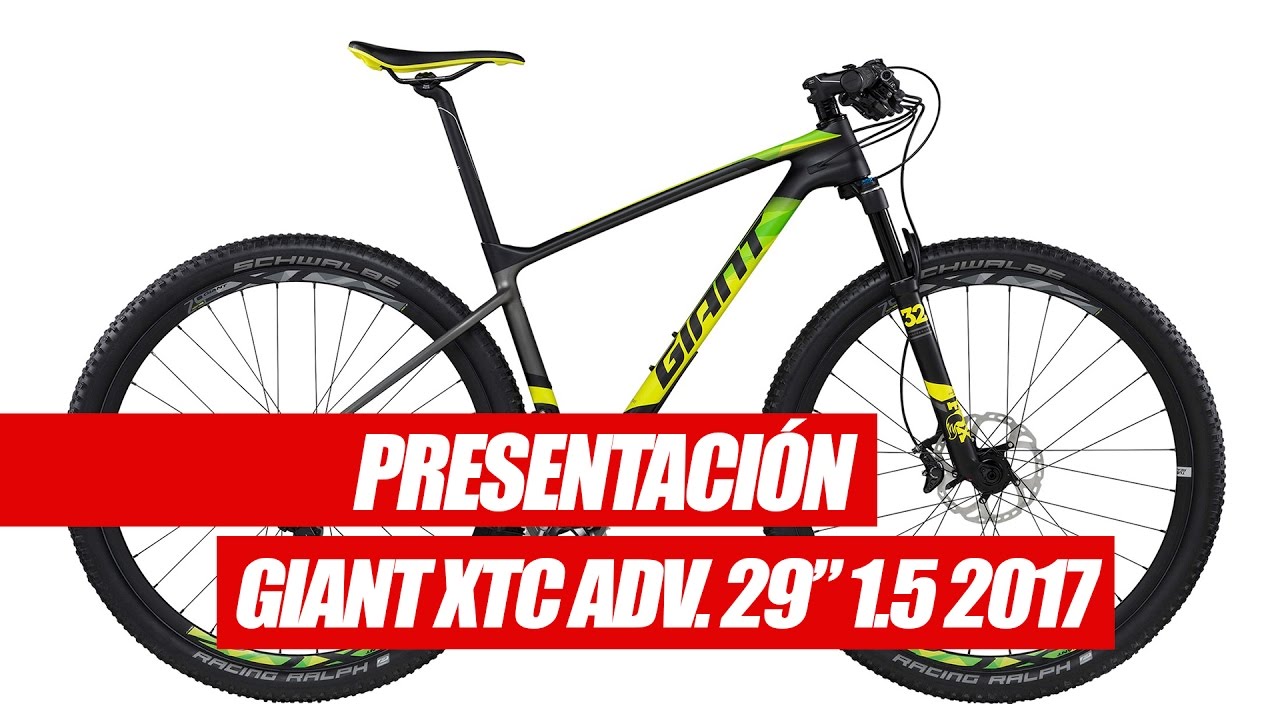 PRESENTACIONES BICICLETAS | Giant XTC Adv. 29