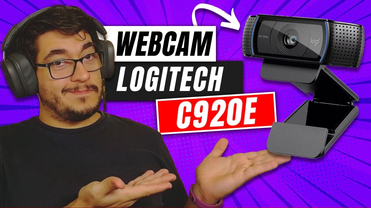Webcam Logitech C920e: Configuração e uso (UMA DAS CAMÊRAS MAIS VENDIDAS DA INTERNET)