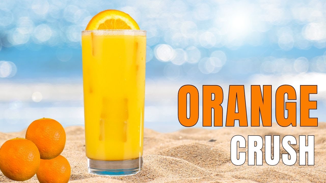 Orange Crush Cocktail Recipe (From Ocean City Md)