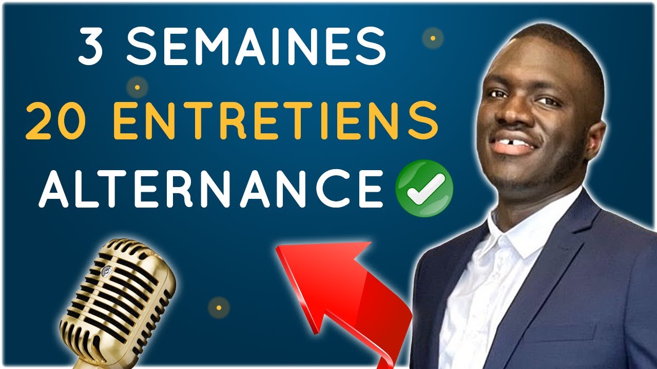 COMMENT TROUVER UNE ALTERNANCE EN CONDUITE DE TRAVAUX ? Moussa, Ingénieur Génie Civil BTP