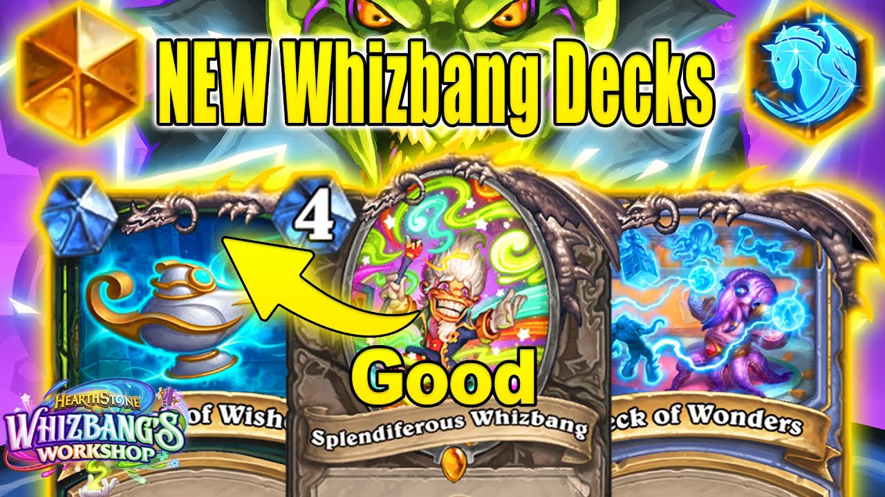 NEW Splendiferous Whizbang Decks Are CRAZY FUN! BEST Card From Whizbang's Workshop | Hearthstone