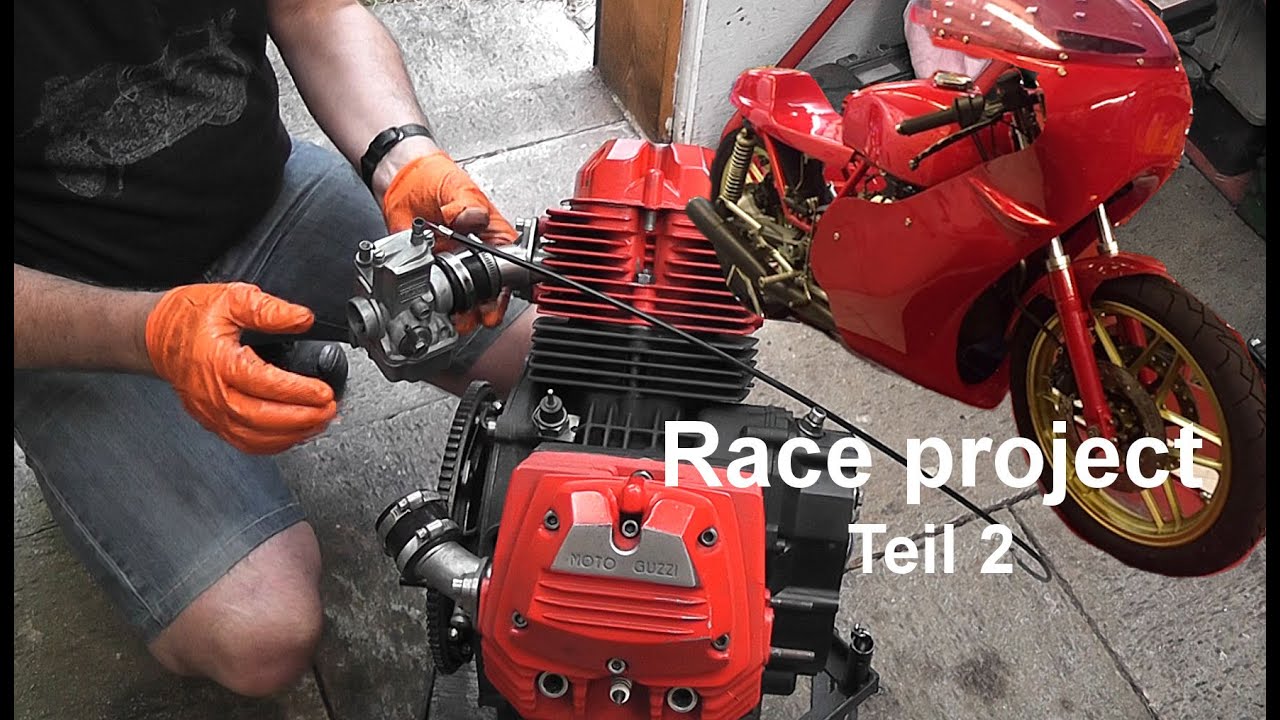 Motorrad-Grundaufbau (Race Project - Teil 2)