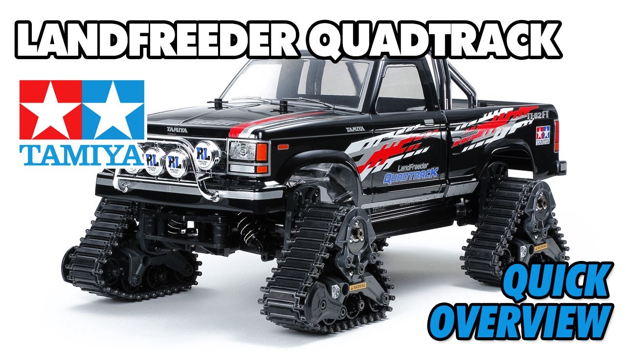 Tamiya 58690 Landfreeder Quadtrack TT-02FT Overview