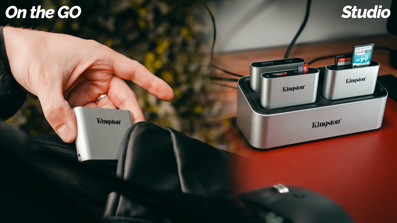 This SD Card Reader Station is Genius! WATCH BEFORE YOU BUY! 🤔 [Kingston Workflow Station]
