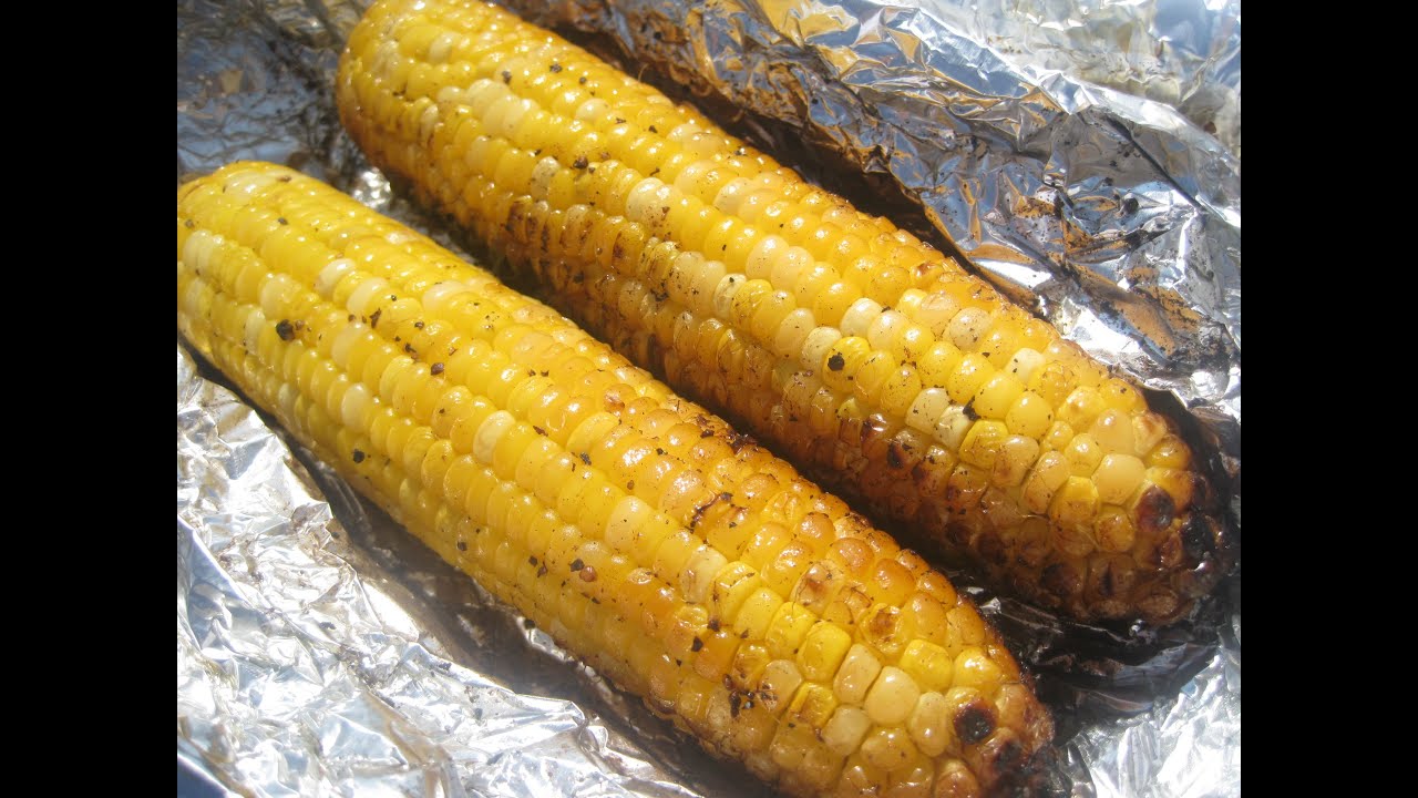 Grilled in foil CORN ON THE COB - How to GRILL CORN