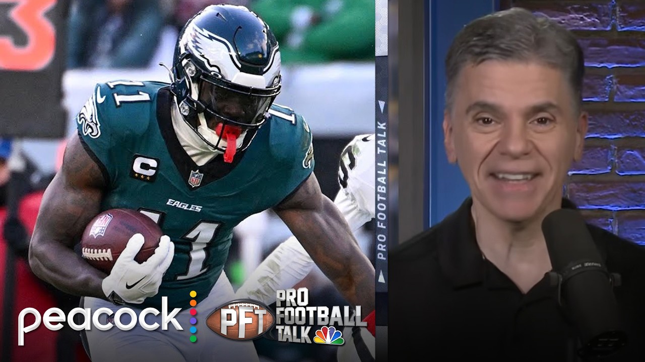 Could New England Patriots acquire A.J. Brown for second-round pick | Pro Football Talk | NFL on NBC
