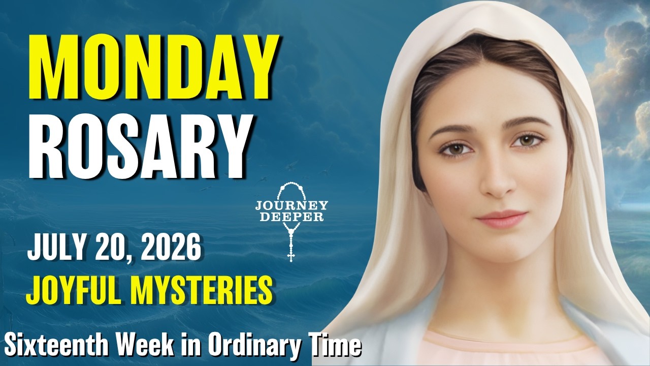 Monday Rosary ❤️ Joyful Mysteries of the Rosary ❤️ July 20,  2026 VIRTUAL ROSARY