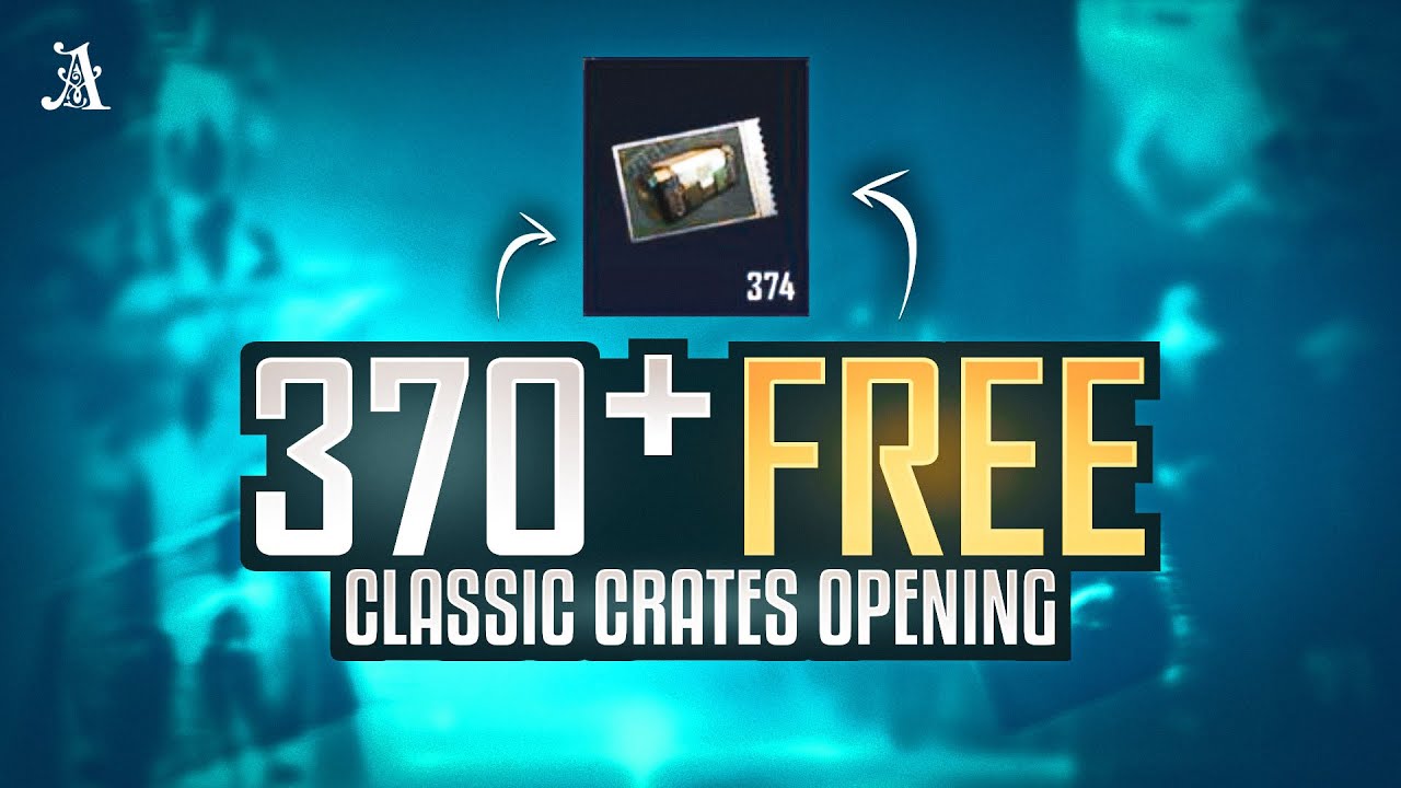 Free 360+ Classic Crates Opening | Free Crates a SCAM?