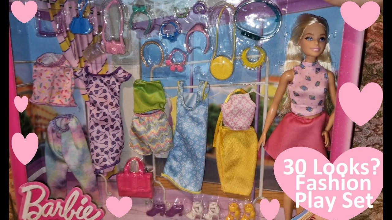 30+ Looks 2023 BARBIE Fashion Pack Play Set! Do they fit on classic 80es Babies?