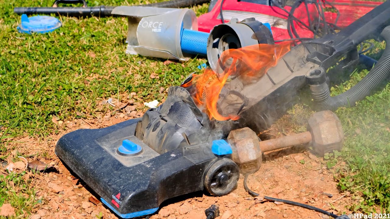 Bissell Powerforce Helix Vacuum Destruction