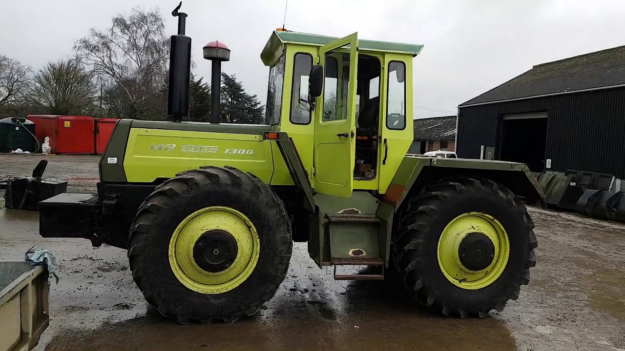 1986 MERCEDES M.B. TRAC 1300 4WD TRACTOR