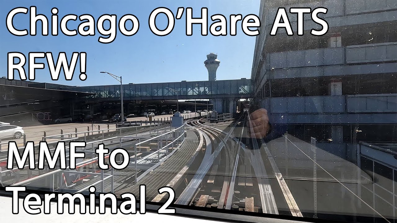O'Hare Airport ATS Full Ride Multi Modal Facility to Terminal 2