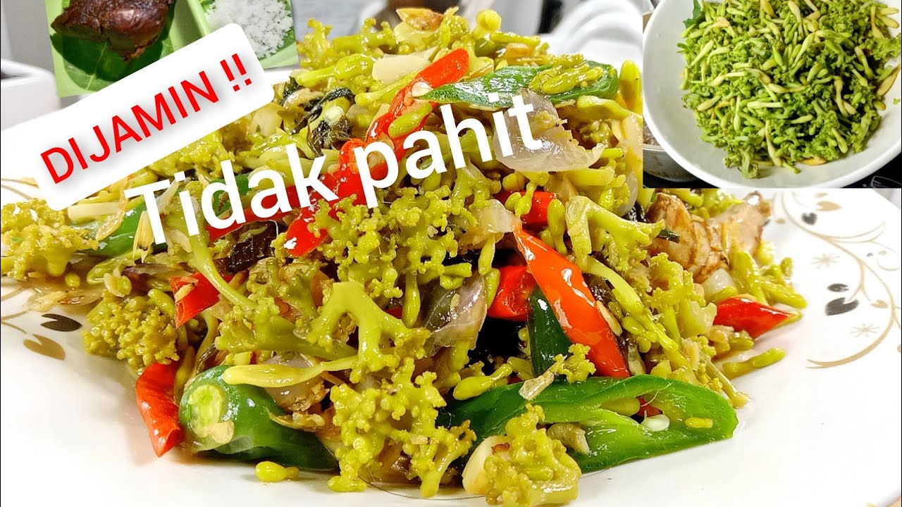 Rahasianya  2 bahan ini ..Bunga Pepaya 100% Tidak pahit ... Cobain....