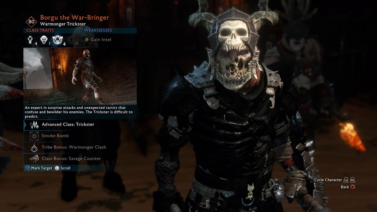 Shadow Of War | Poisoned Machine [Black Armor][Trickster/Decoys] *CHEATED DEATH
