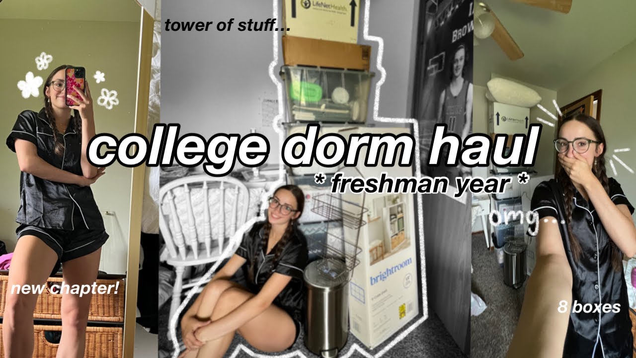 COLLEGE DORM HAUL *freshman year*