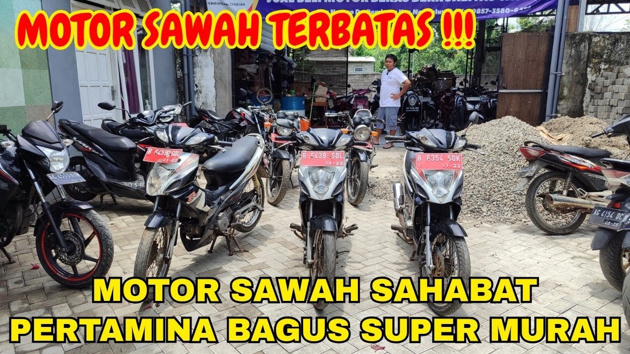 MOTOR SAWAH MURAH 2 JUTAAN SAJA UNIT BAGUS DAN SUPER BANDEL