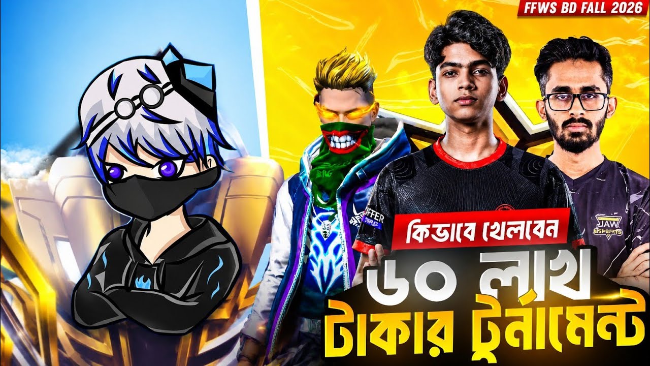💸FFWS BD 2026-এ কিভাবে ম্যাচ খেলবে দেখে নাও 😲||Free Fire TournamentTutorial Video🏆