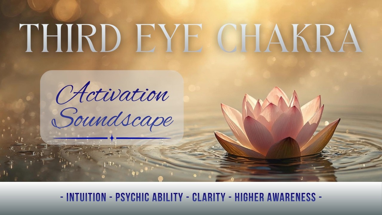 Third Eye Chakra - Solfeggio Frequency 852 Hz, 963 Hz, 40 Hz | Chakra Healing and Activation Music