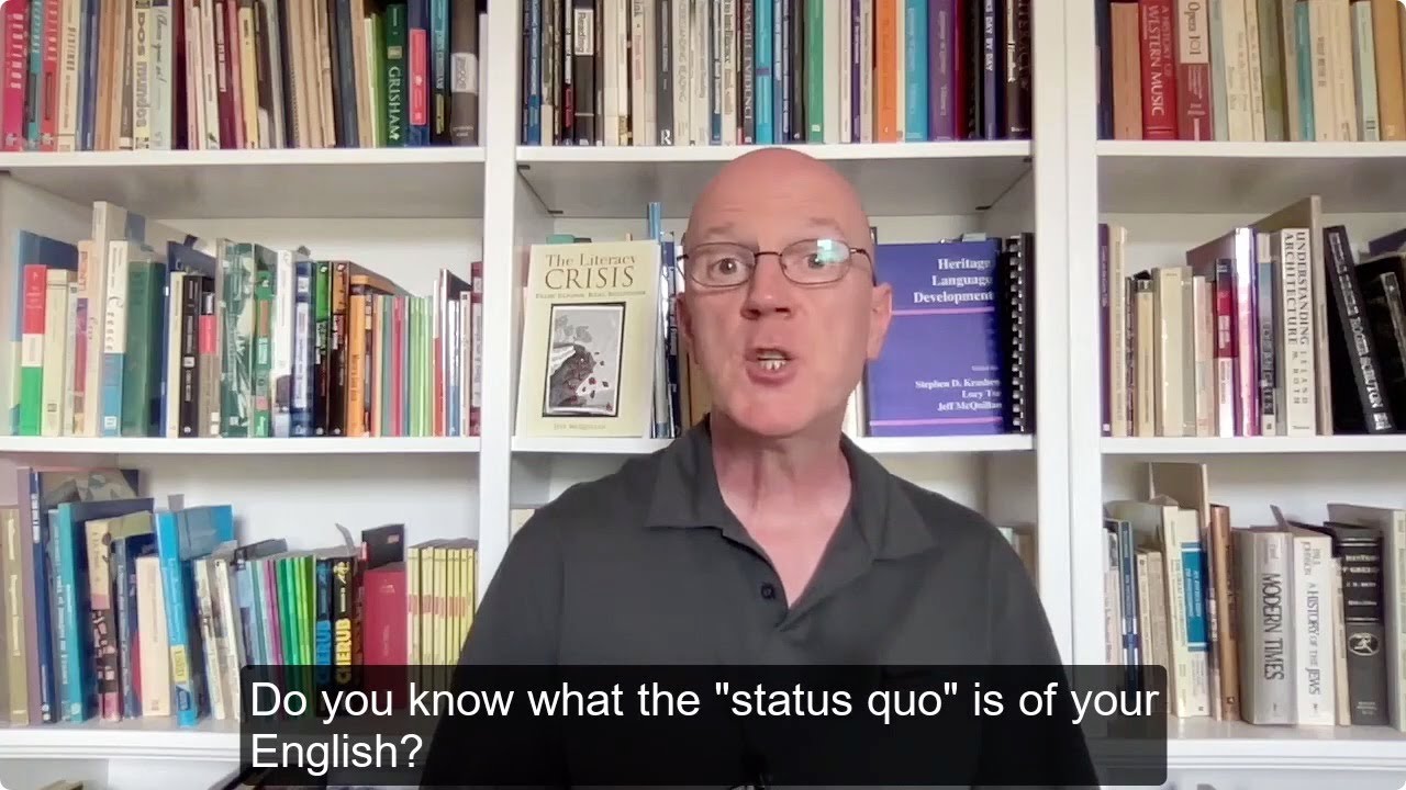 You Need to Know Your Status Quo