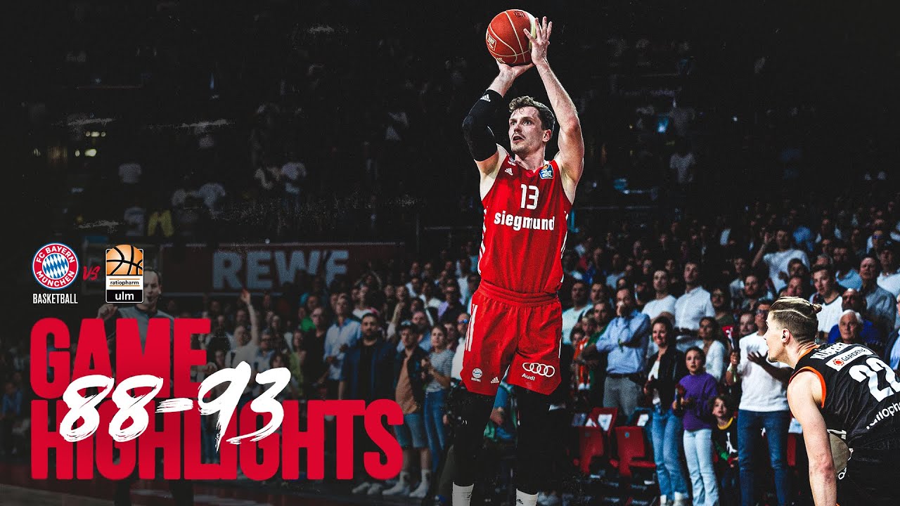FC Bayern München Highlights | FCBB - Ulm 88:93 | BBL 22/23 | Halbfinalspiel 2