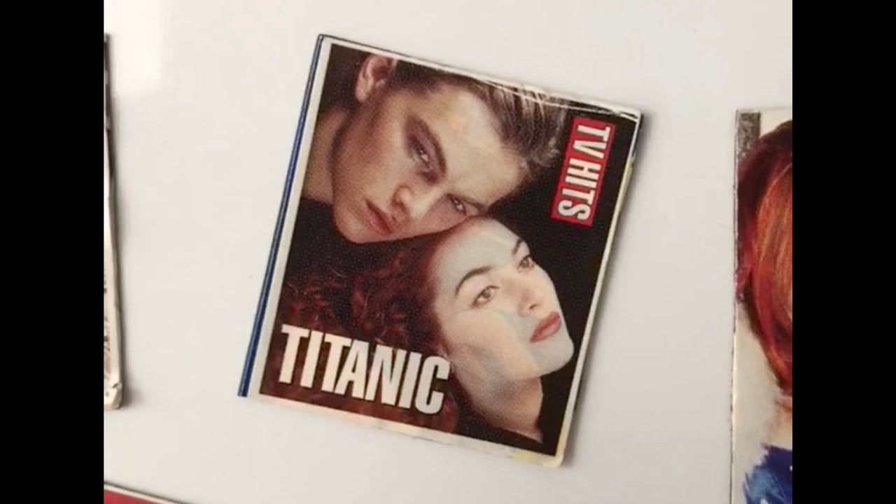90s TV Hits Magazine Stickers