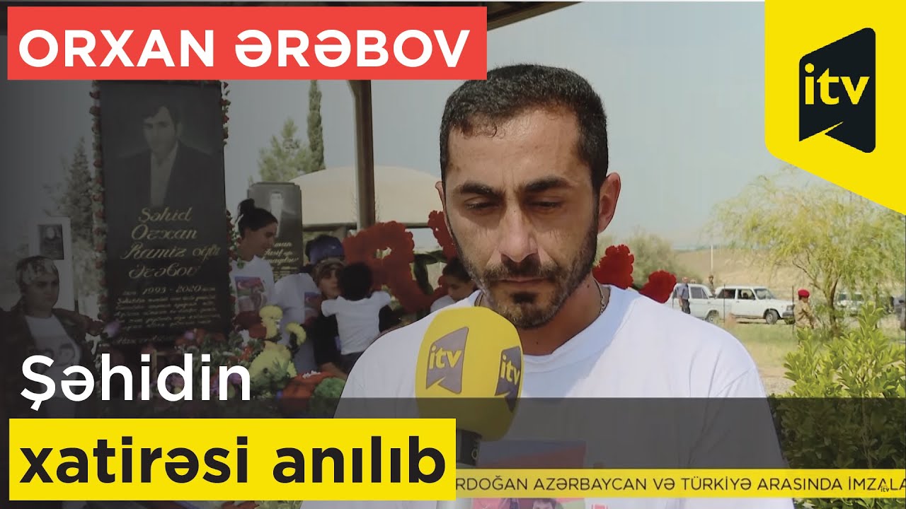 Şəhid Orxan Ərəbovun xatirəsi anılıb