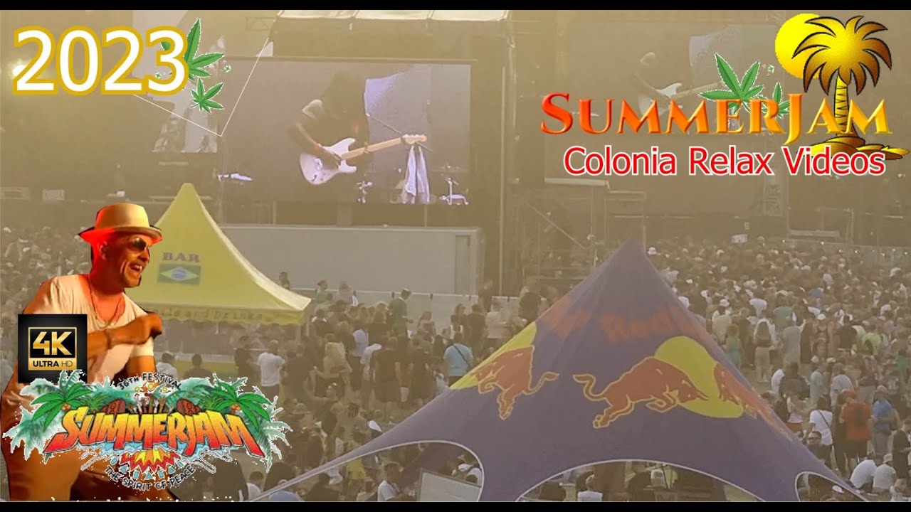 Köln / Cologne SummerJam 2023 Das Reggae-Festival am Fühlinger See [4k] Jan Delay Highlight