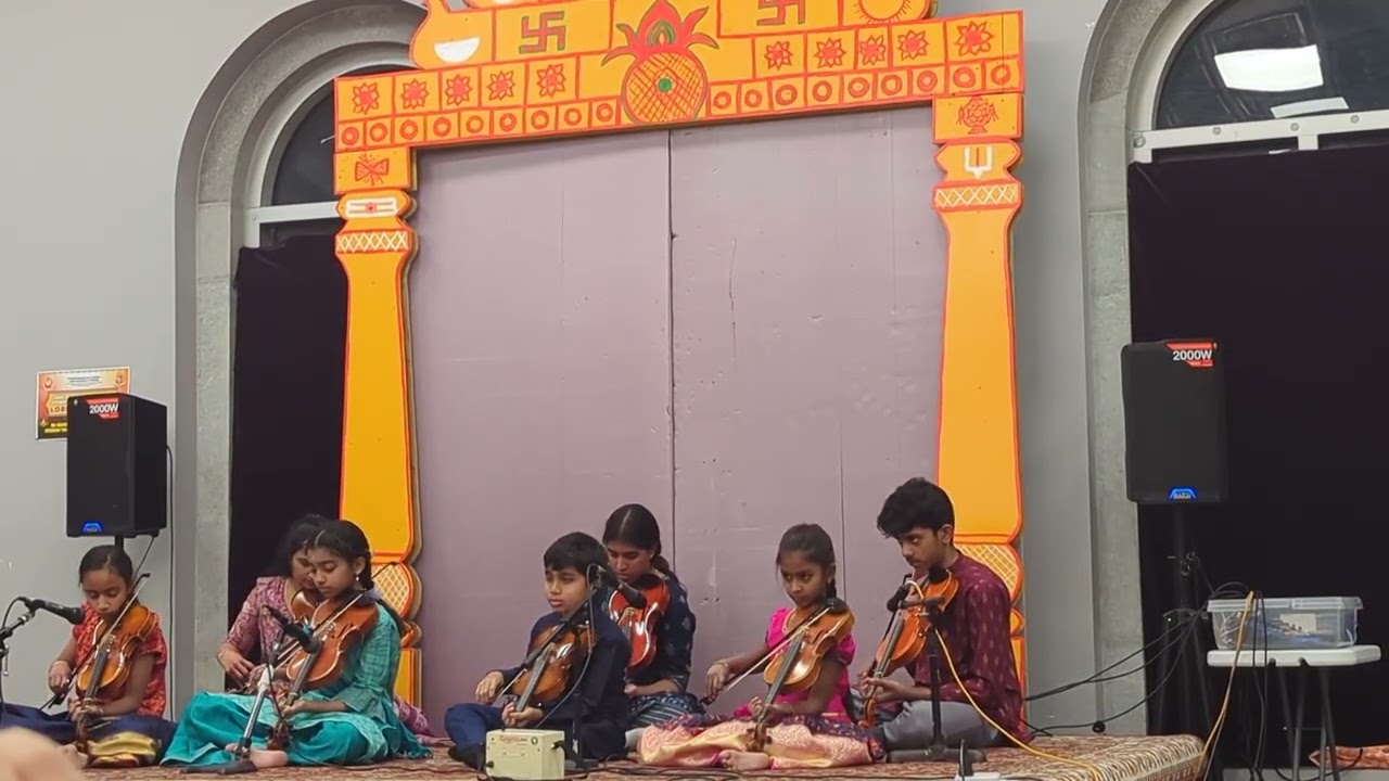 Violin performance Shankarabaranam varnam