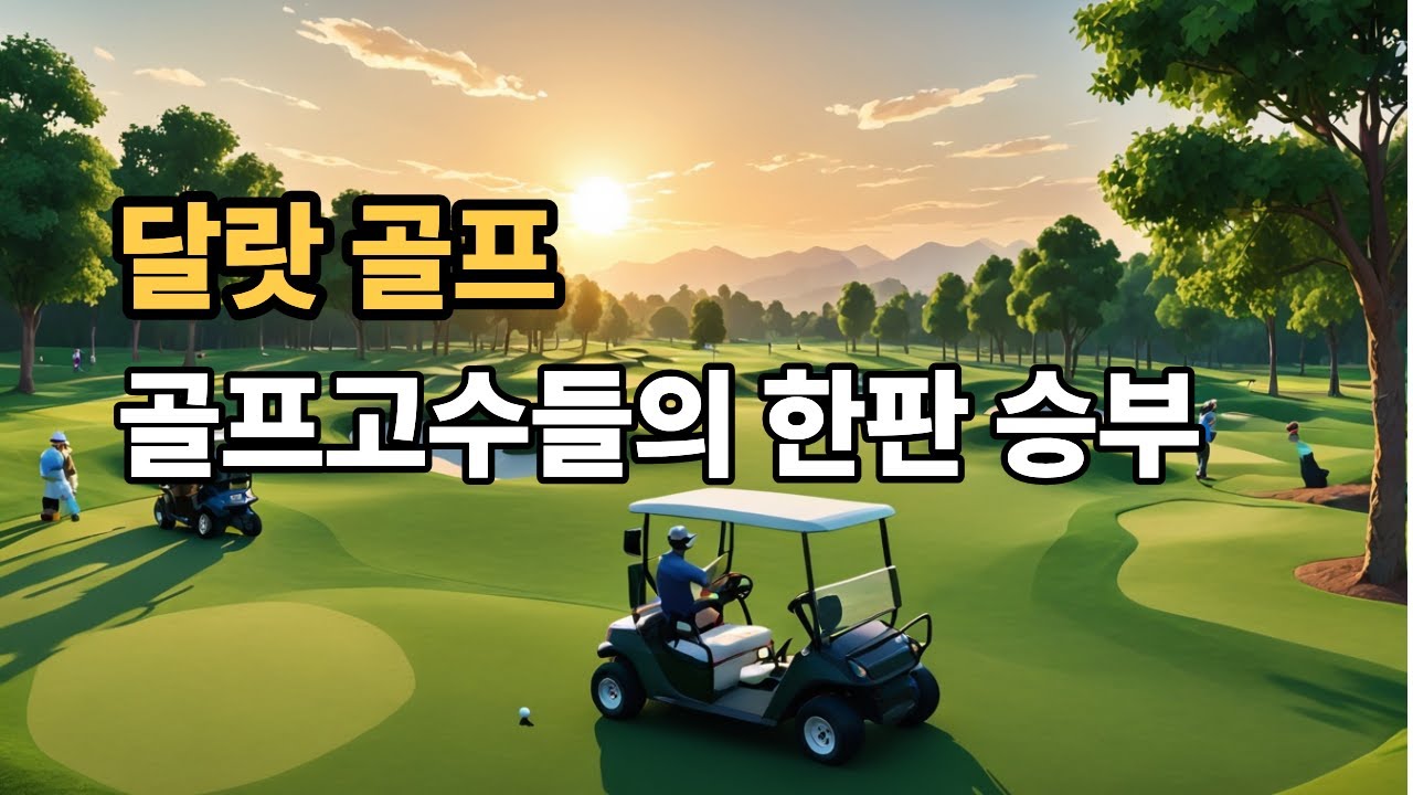 골프고수들의 한판승부, 달랏팔레스 CC에서 라운딩