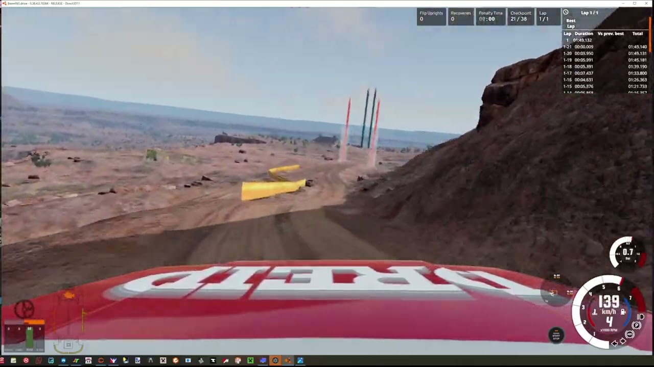 3:28.267 Downhill Rally (BeamNG.Drive)