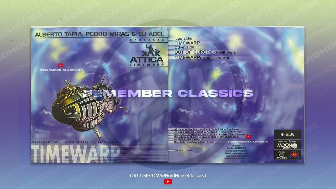 Alberto Tapia, Pedro Miras & Dj Abel presents Attica - Timewarp  (HQ)