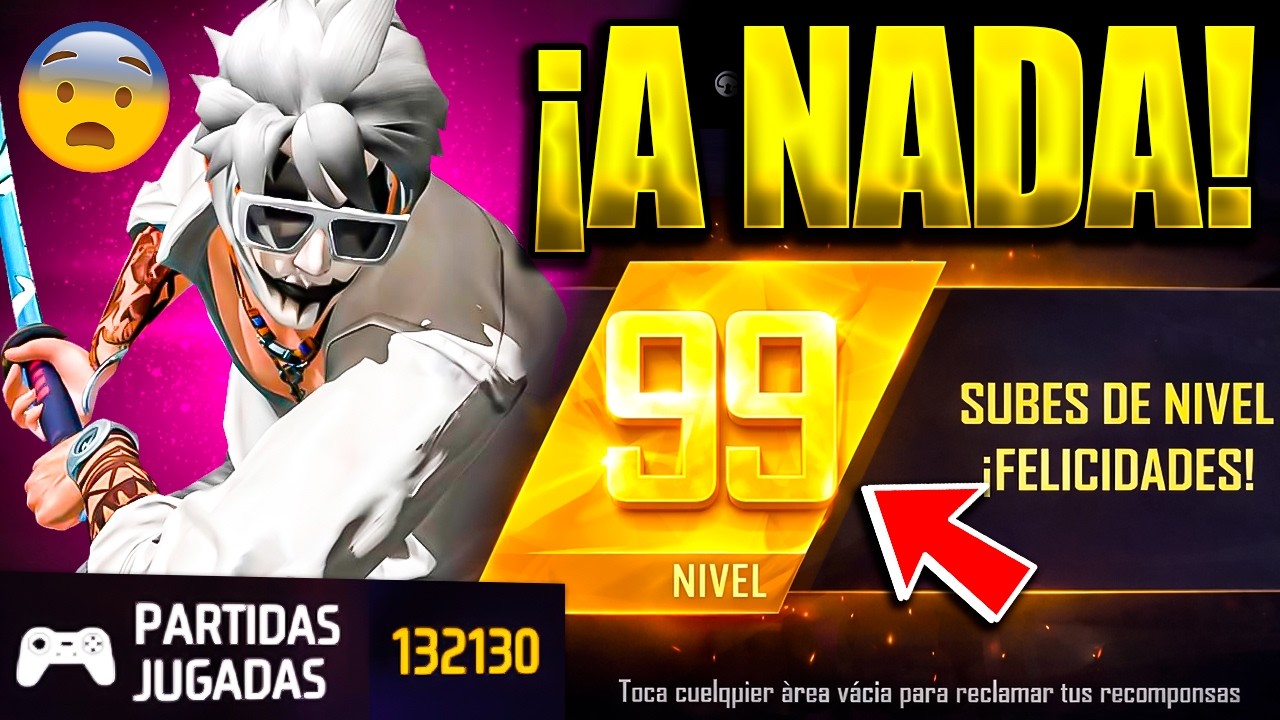 LAS PROXIMAS CUENTAS EN LLEGAR AL NIVEL 100 EN FREE FIRE!!