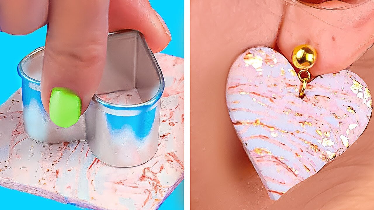 35 Adorable Jewelry Ideas With Epoxy Resin And Polymer Clay