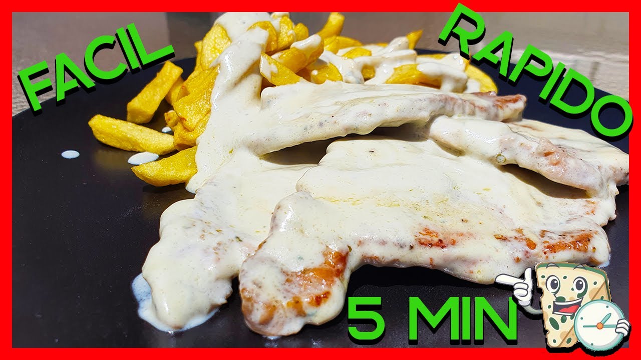 LOMO DE CERDO 🐷 EN SALSA ROQUEFORT🧀 [FÁCIL Y RÁPIDO] ✅