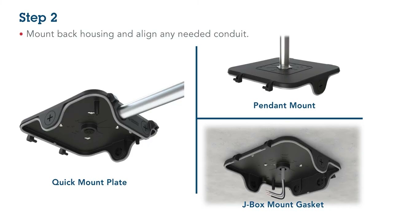 CNY Selectable LED Canopy Fixture Installation | Lithonia Lighting&reg;