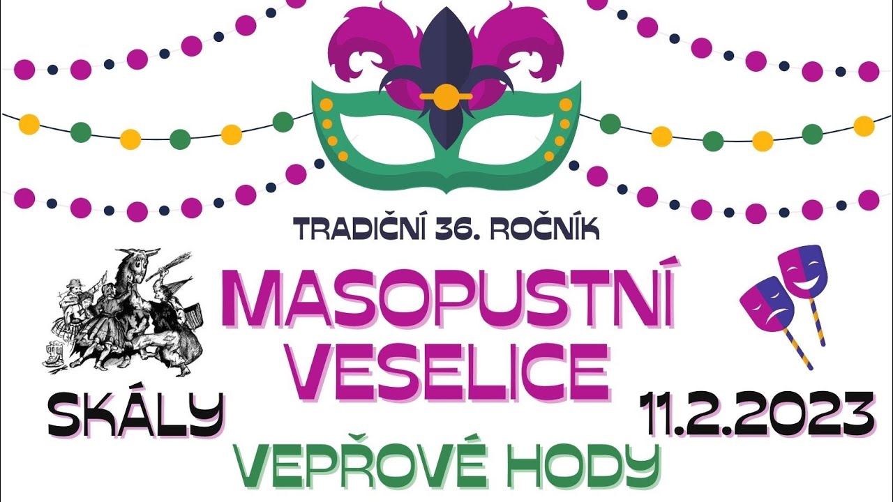 2023 Masopust ve Skalách  zahájení