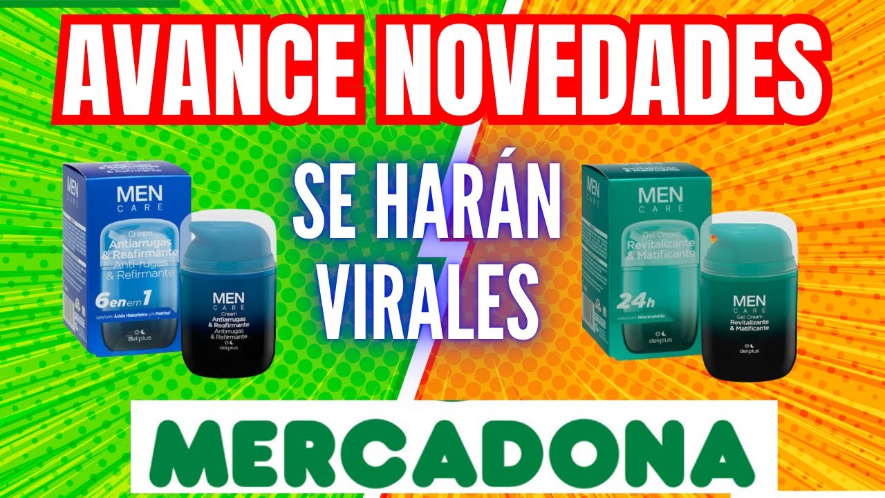 🌟2 NOVEDADES en MERCADONA de COSMÉTICA | Linea Men Care