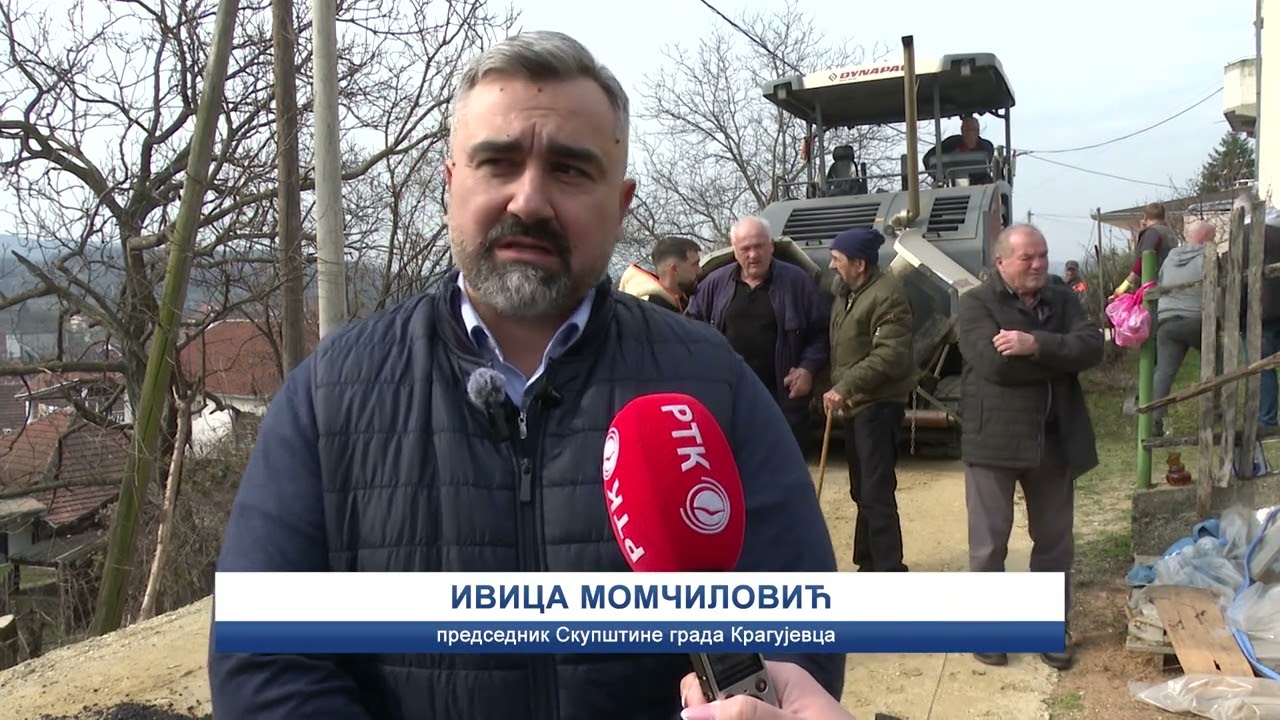 Asfaltirana Staroplaninska ulica u Malim Pčelicama