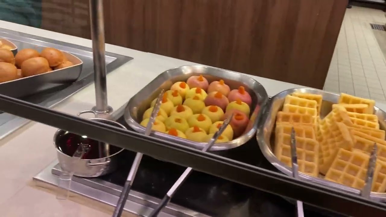 MSC Seashore buffet video