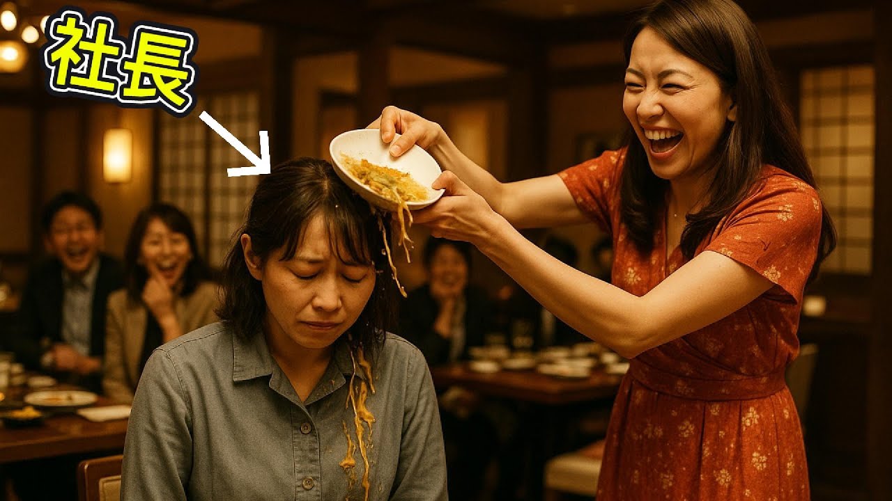同窓会に清掃員姿で現れた女性を嘲笑った同級生たち。しかし、彼女の正体を知った瞬間…
