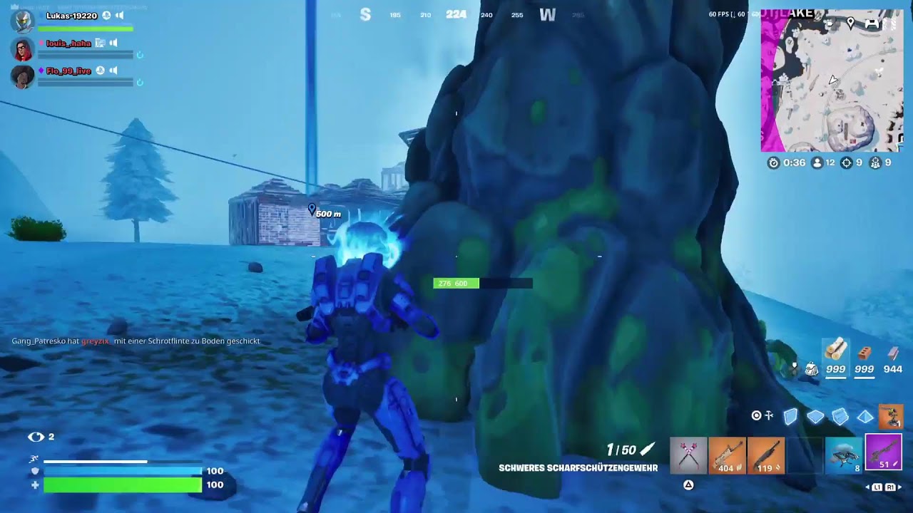 Fortnite Stream OG live Event Trio mit @TeamFlo_99 