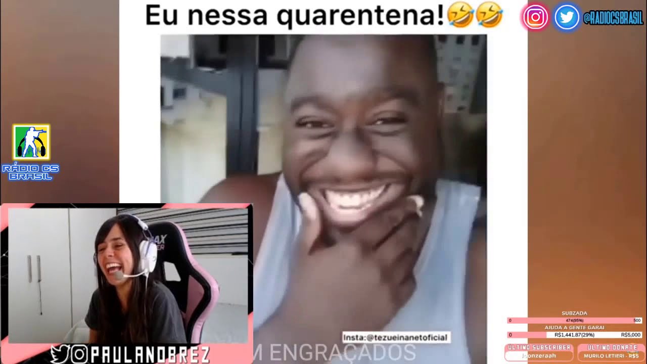 Paula Nobre React memes engraçados