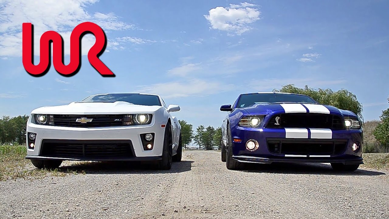 2013 Chevrolet Camaro ZL1 & 2013 Ford Shelby GT500 Mustang  - WINDING ROAD POV Test Drive