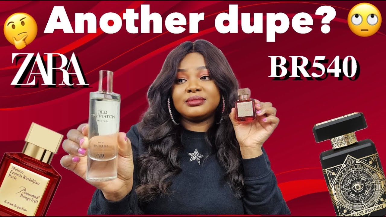 New!!! Zara Red Temptation Winter Perfume | Baccarat Rouge Extrait or Oud For Greatness dupe 🤔