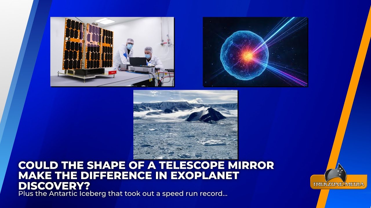 Could The Shape of A Telescope Mirror Make The Difference? As An Antarctic Glacier Took A Speed Run