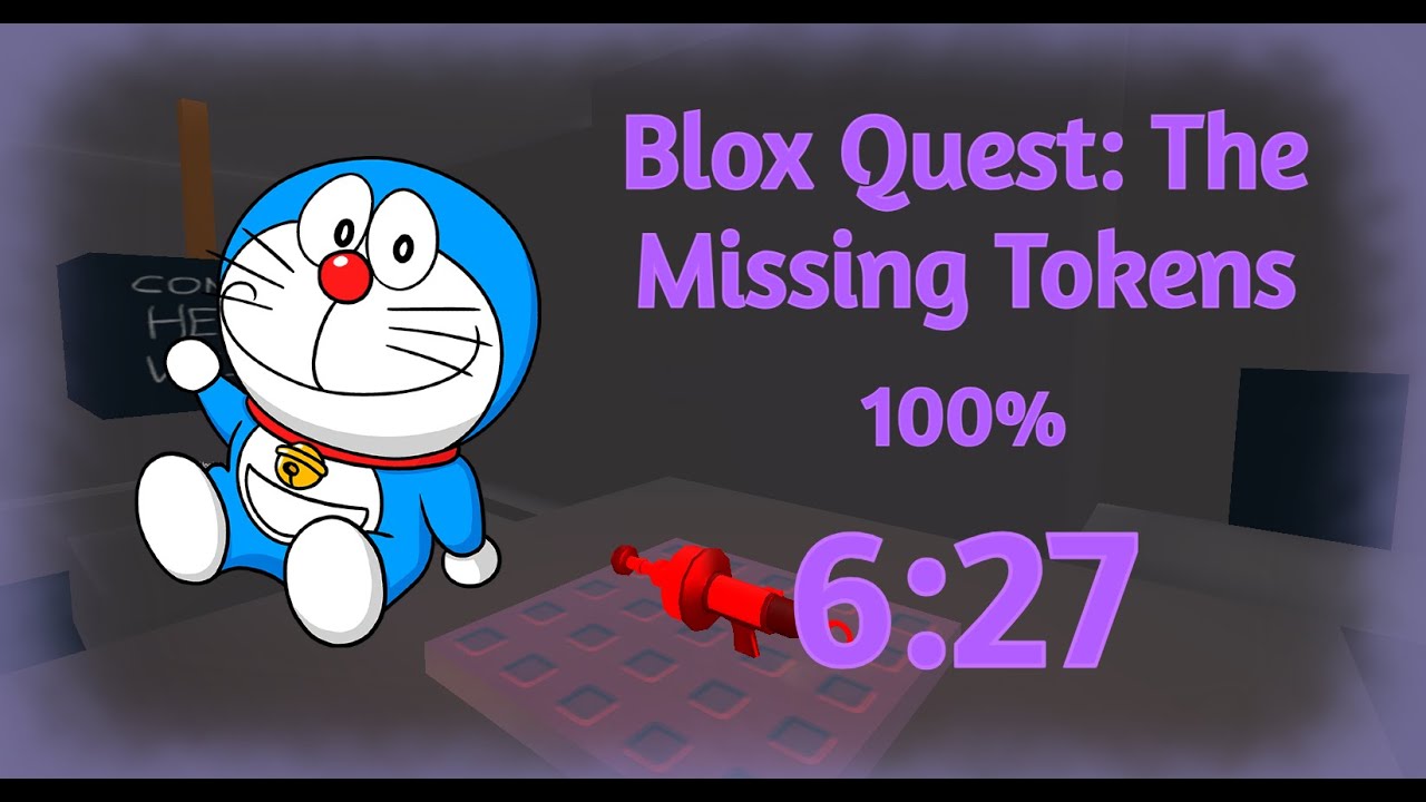 [WR] Blox Quest: The Missing Tokens 100% in 6:27