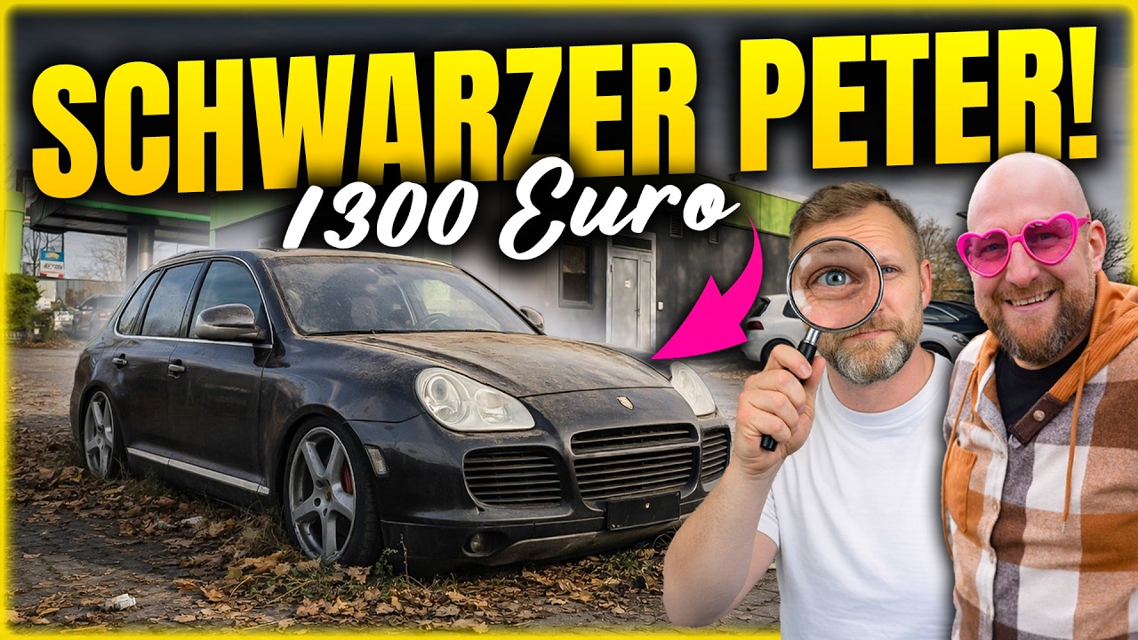 Porsche Cayenne f&uuml;r 1300&euro; - zu G&Uuml;NSTIG VERKAUFT? In DORTMUND wird GELACHT! Marcos BLINDKAUF im Check