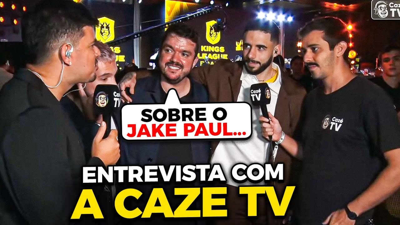ENTREVISTA COM A CAZETV PÓS O DRAFT DA KINGS LEAGUE