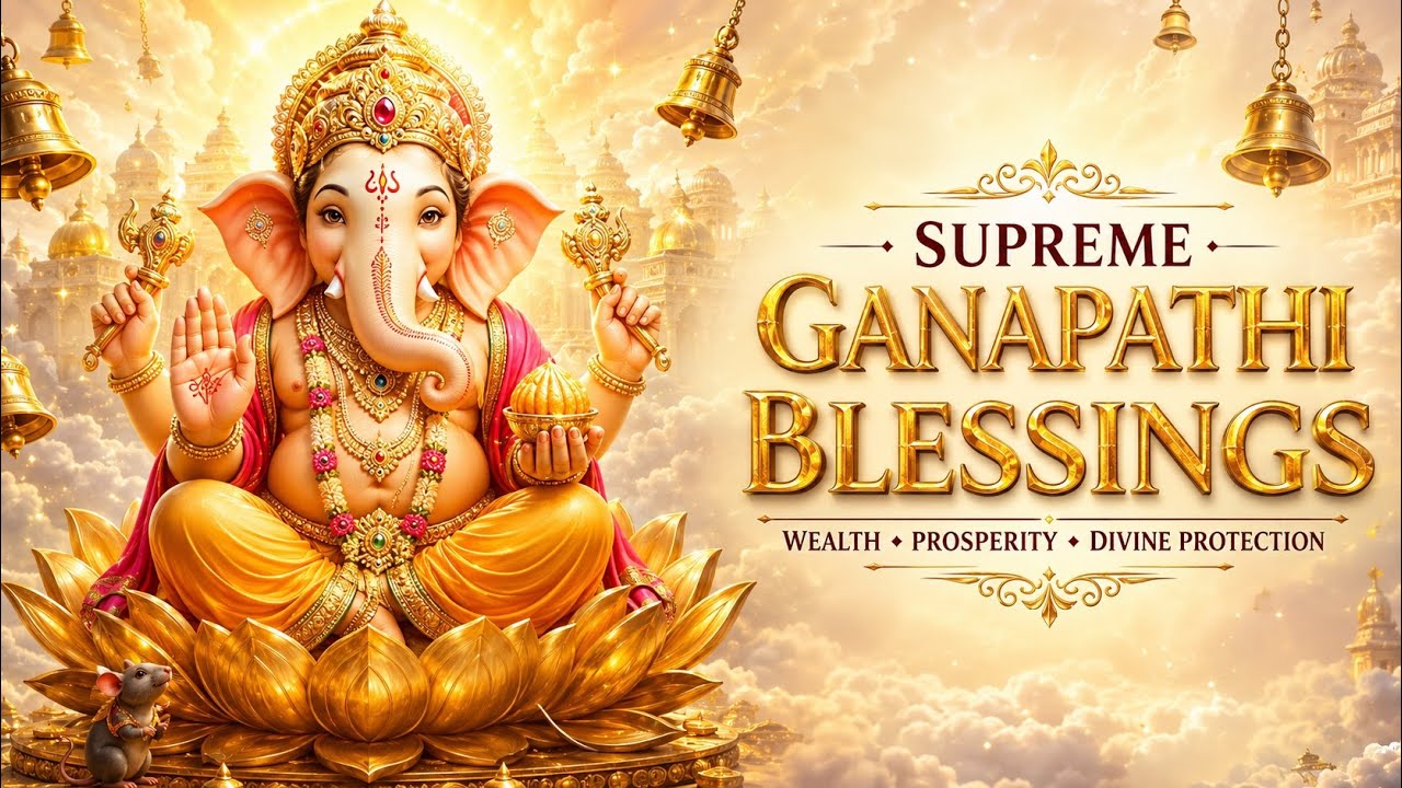 GANESHA Wednesday Mantra Live | Remove All Obstacles & Attract Success with Prosperity